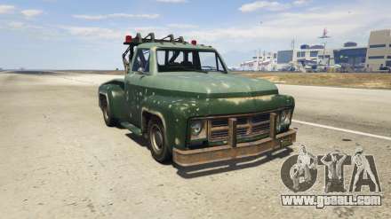 GTA 5 Vapid Tow Truck - screenshots, description and specifications of the tow truck.