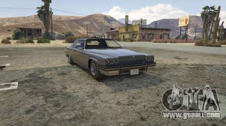 Albany Manana from GTA 5 - screenshots, features and description classic sports car.