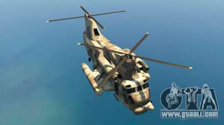 Western Cargobob from GTA 5 - screenshots, description and specifications of the helicopter
