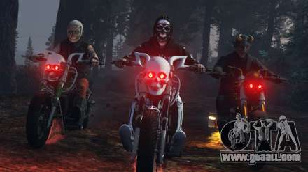 Halloween in GTA Online: New Sanctus, T-Shirts, Adversary Mode "Lost vs Damned" and much more