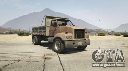 GTA 5 Brute Tipper - screenshots, features and description of the truck.