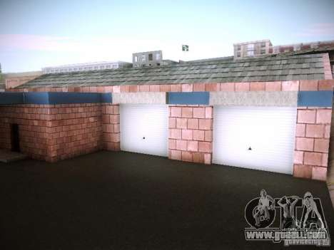 New garage in San Fierro for GTA San Andreas