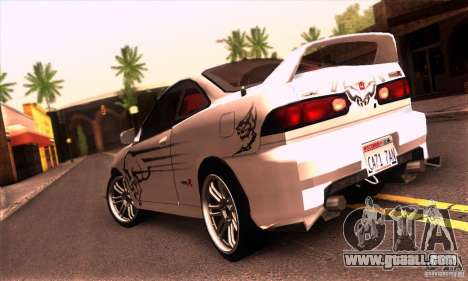 Honda Integra Tunable for GTA San Andreas