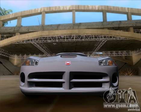 Dodge Viper SRT-10 Coupe for GTA San Andreas