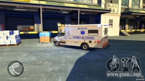 Mercedes-Benz Sprinter Ambulance for GTA 4