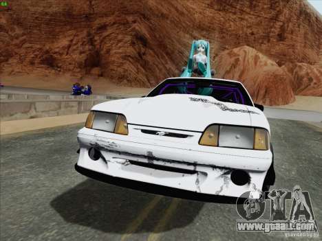 Ford Mustang Drift for GTA San Andreas