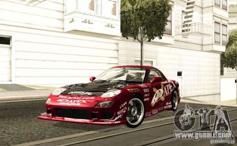 Mazda RX-7 C-West for GTA San Andreas