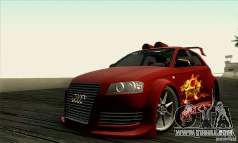 Audi A3 Tunable for GTA San Andreas