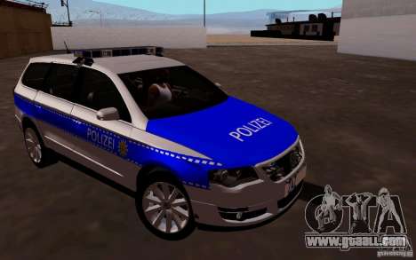 Volkswagen Passat B6 Variant Polizei for GTA San Andreas