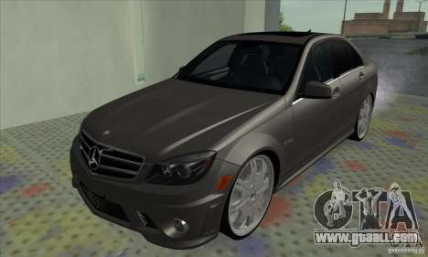 Mercedes-Benz C63 Dub for GTA San Andreas