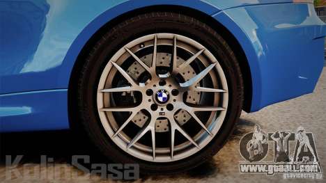 BMW 1M 2011 Carbon for GTA 4