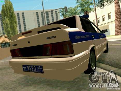 VAZ 2115 Police for GTA San Andreas