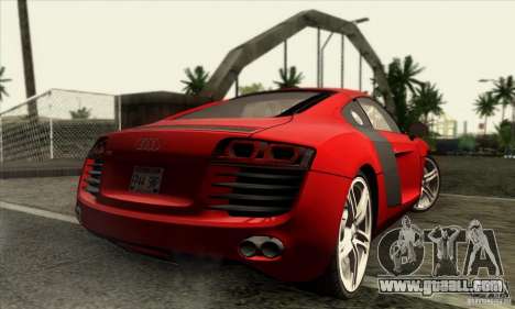Audi R8 for GTA San Andreas
