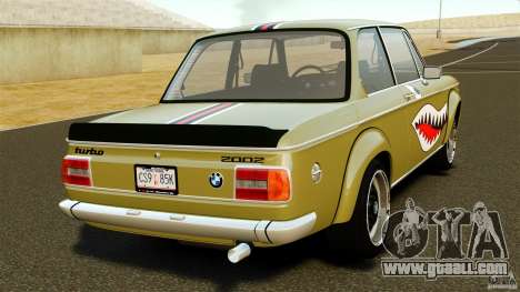 BMW 2002 Turbo 1973 for GTA 4