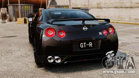 Nissan GT-R Black Edition (R35) 2012 for GTA 4