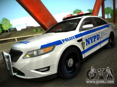 Ford Taurus NYPD 2011 for GTA San Andreas