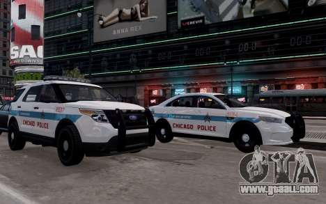 Ford Explorer Chicago Police 2013 for GTA 4