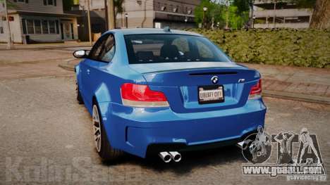 BMW 1M 2011 Carbon for GTA 4