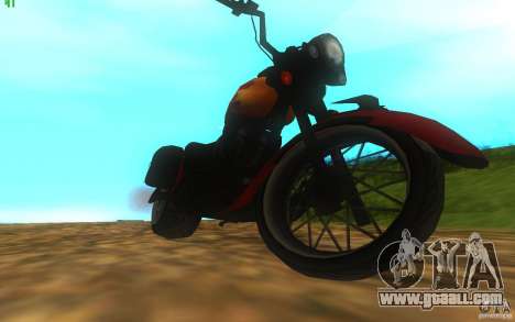 Motorcycle from Mercenaries 2 for GTA San Andreas