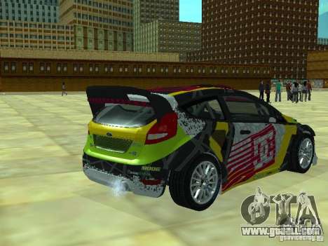 Ford Fiesta H.F.H.V. Ken Block Gymkhana 5 for GTA San Andreas