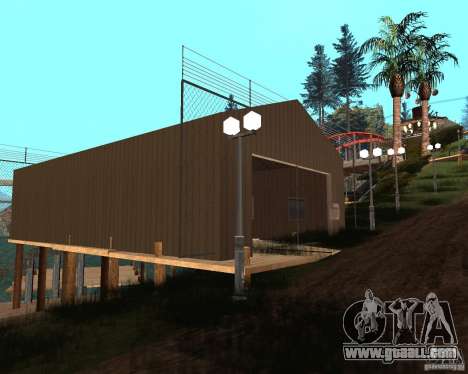 Villa in the fishing lagoon for GTA San Andreas