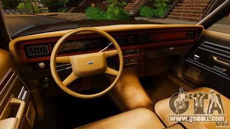 Ford LTD Crown Victoria 1987 for GTA 4