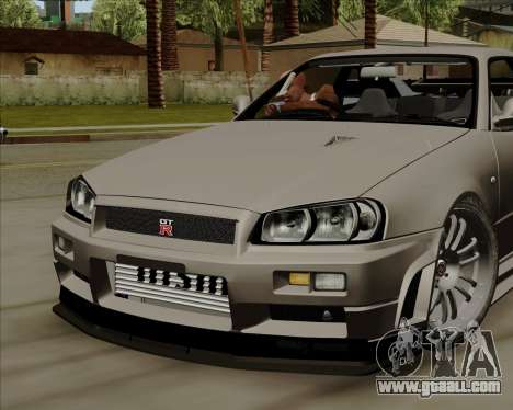 Nissan Skyline GTR R34 for GTA San Andreas