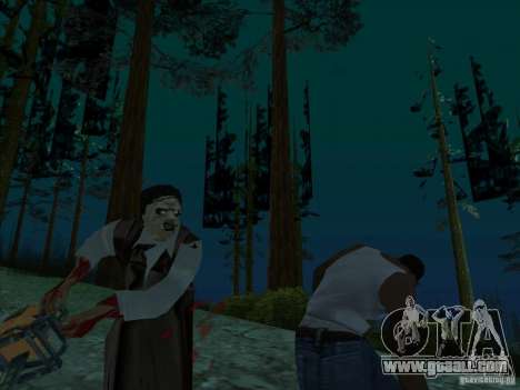 Leatherface for GTA San Andreas