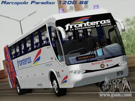 Marcopolo Paradiso 1200 G6 for GTA San Andreas