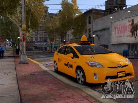 Toyota Prius NYC Taxi 2013 for GTA 4