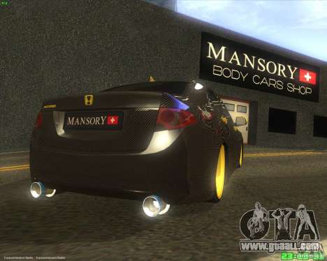 Honda Accord Mansory for GTA San Andreas