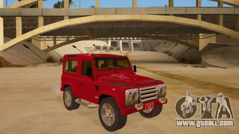 Land Rover Defender for GTA San Andreas