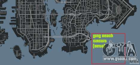 Long Beach Circuit [Beta] for GTA 4