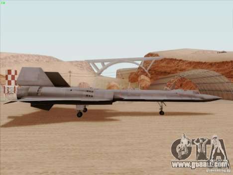 YF-12A for GTA San Andreas