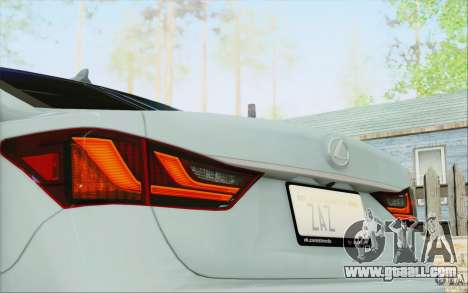 Lexus GS 350 F Sport Series IV for GTA San Andreas