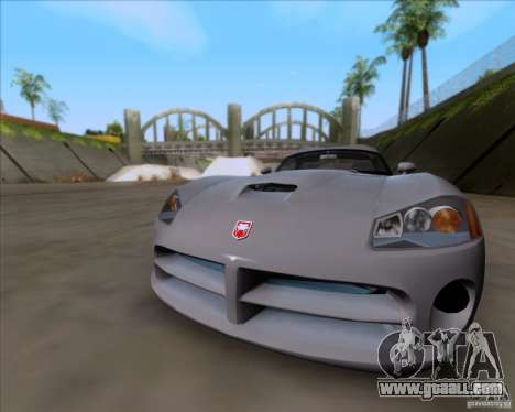 Dodge Viper SRT-10 Coupe for GTA San Andreas