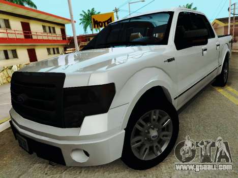 Ford F150 Platinum Edition 2013 for GTA San Andreas