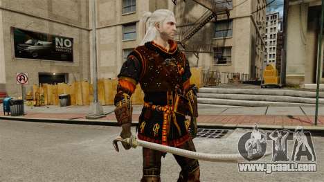 Sword of the Witcher v2 for GTA 4