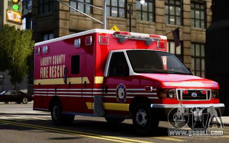 Ford Econoline E350 Ambulance for GTA 4
