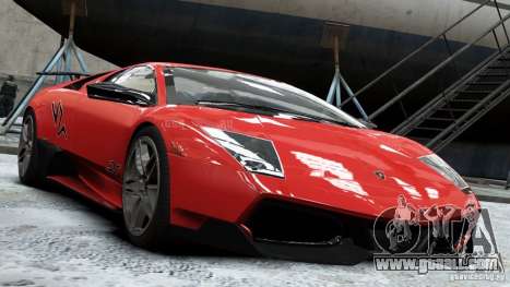Lamborghini Murcielago LP 670-4 SV 2011 for GTA 4