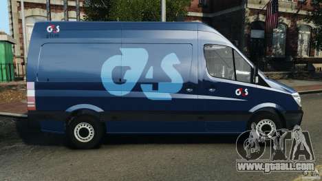 Mercedes-Benz Sprinter G4S ES Cash Transporter for GTA 4