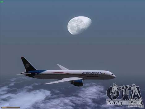 Boeing 787-8 Dreamliner AeroMexico for GTA San Andreas