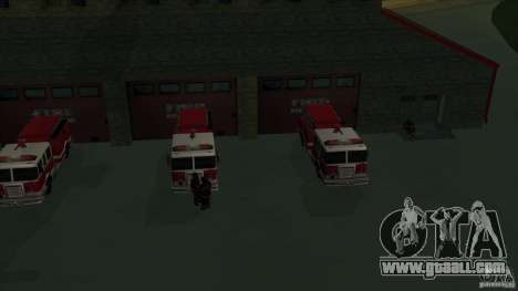 Revival fire station in San Fierro v 2.0 Final for GTA San Andreas