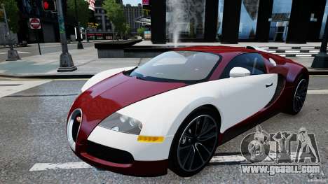 Bugatti Veyron 16.4 v1.0 wheel 1 for GTA 4
