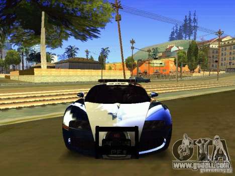 Bugatti Veyron Federal Police for GTA San Andreas
