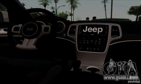 Jeep Grand Cherokee SRT-8 2013 for GTA San Andreas