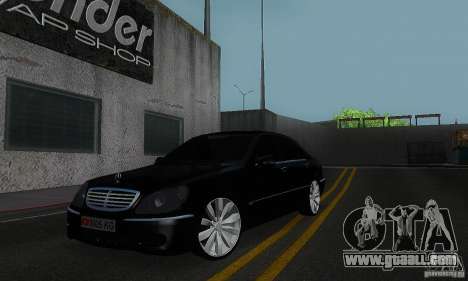 Mercedes-Benz S600 W200 for GTA San Andreas