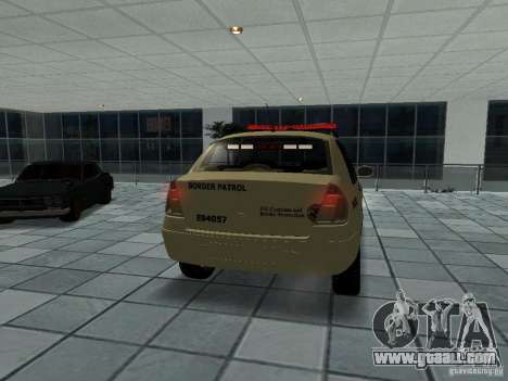 Renault Clio Symbol Police for GTA San Andreas