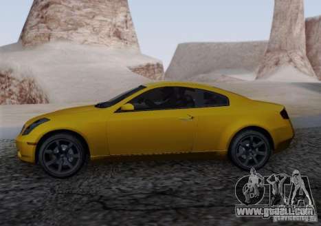 Infiniti G35 for GTA San Andreas