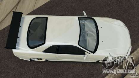 Nissan Skyline GT-R R34 for GTA 4